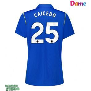 Chelsea Moises Caicedo #25 Replika Hjemmebanetrøje Dame 2026-27 Kortærmet